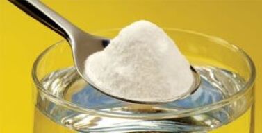 soda bikarbona za zdravljenje glivic