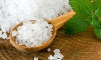 solne kopeli za zdravljenje glivic